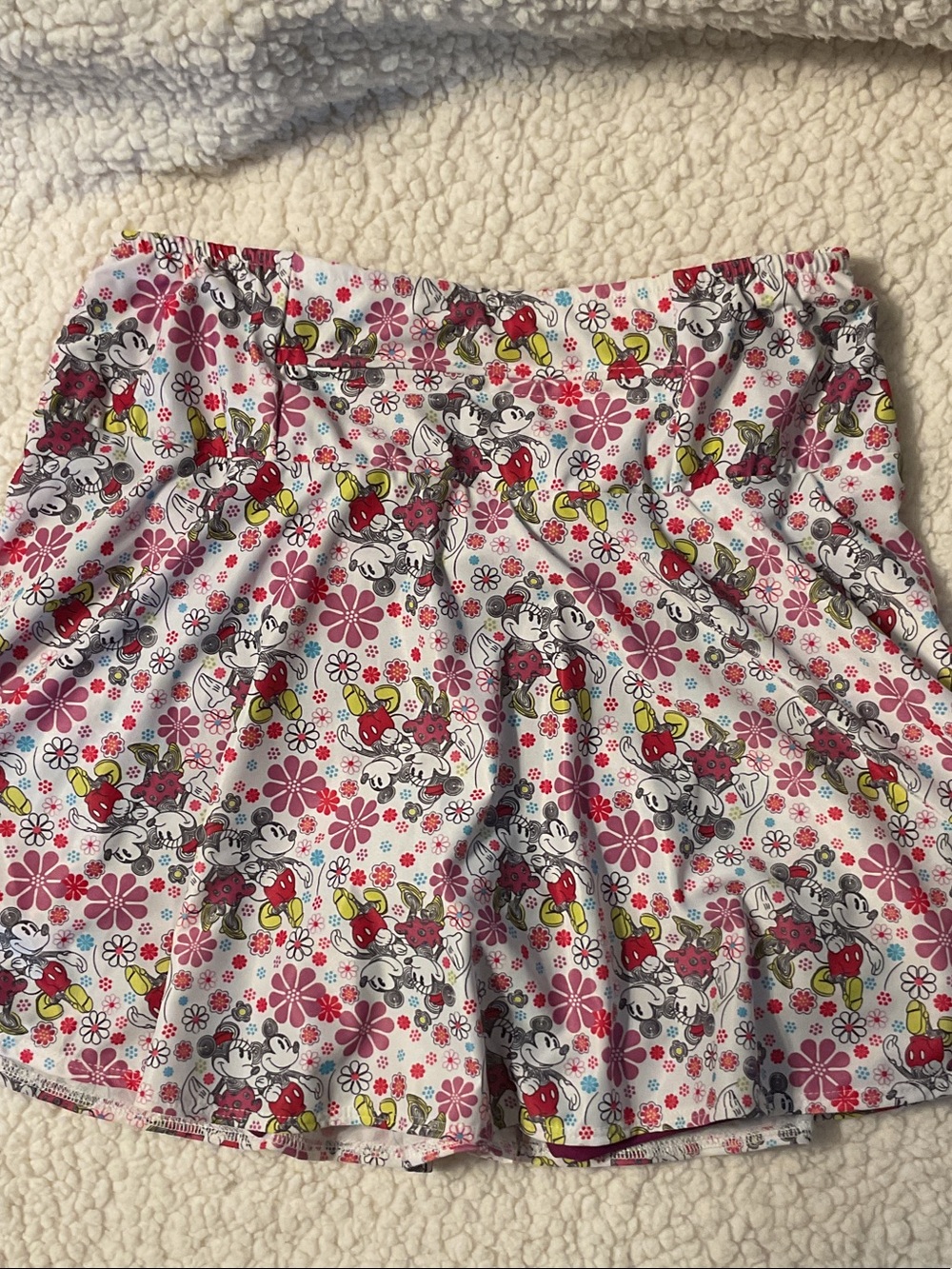 Custom Disney  Mickey and Minnie Sparkle Skirt